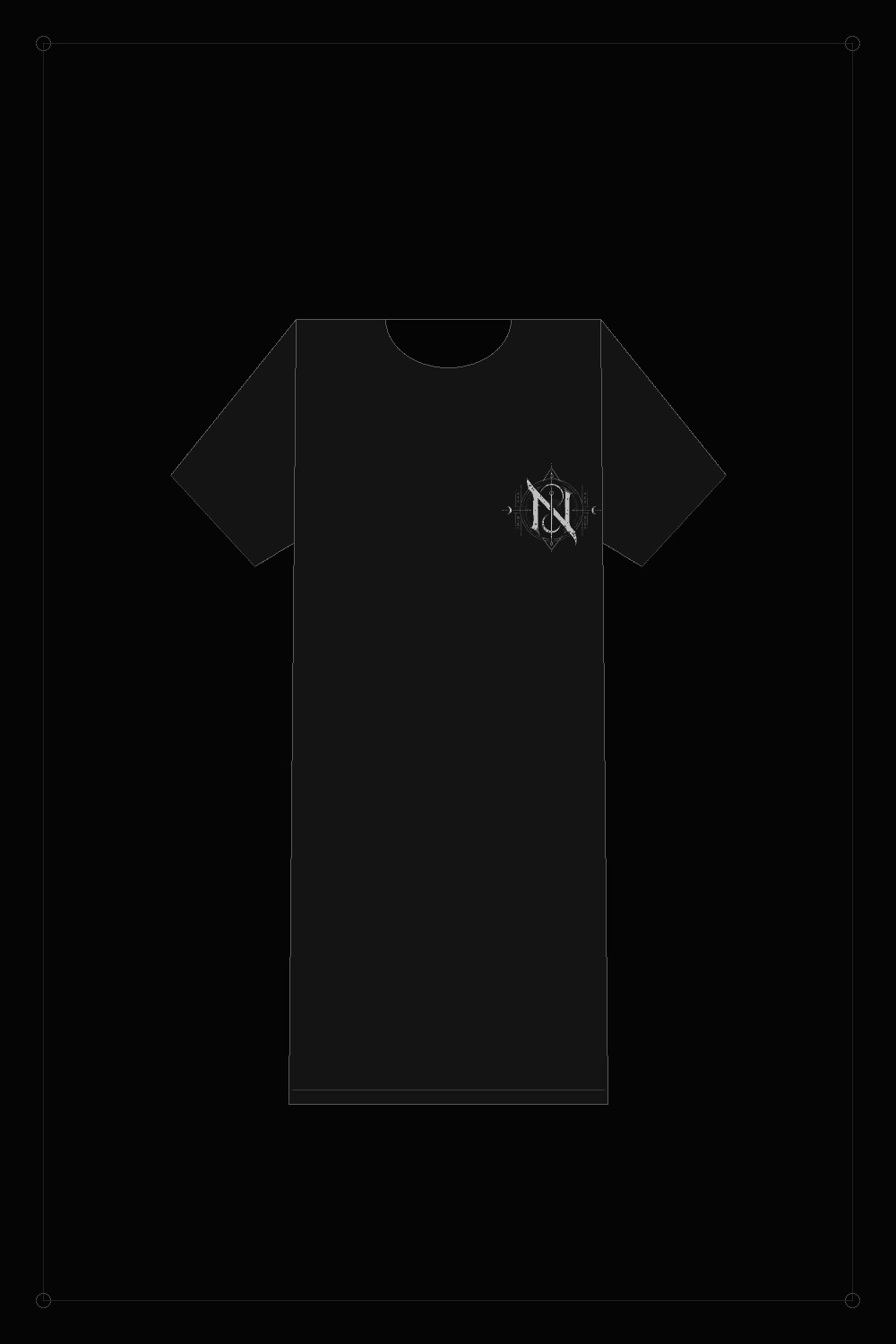 NS-T01 THE MAGICIAN — T-shirt, front