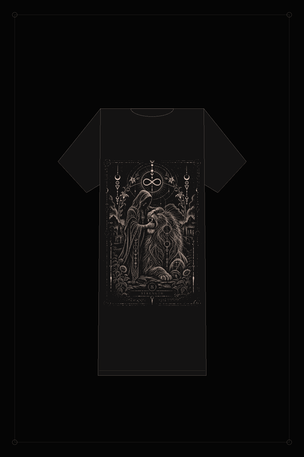 NS-T08 STRENGTH — T-shirt, back