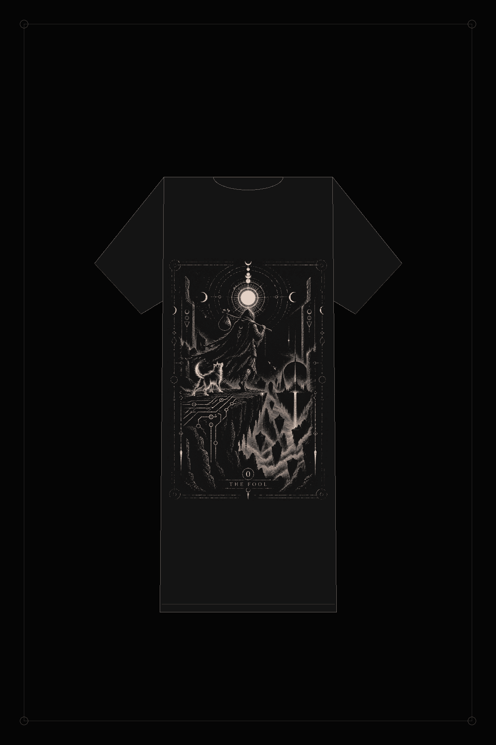 NS-T00 THE FOOL — T-shirt, back