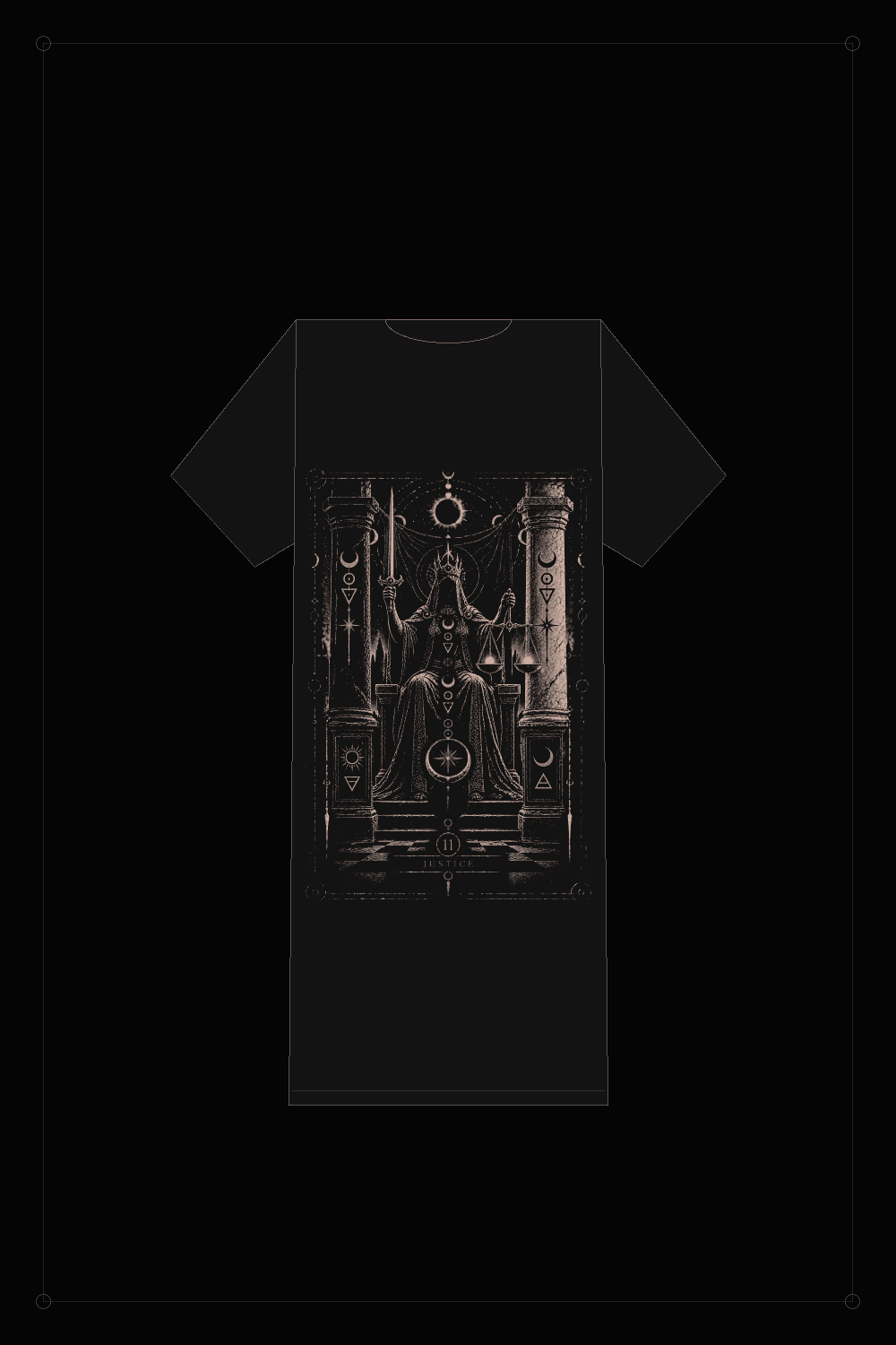 NS-T11 JUSTICE — T-shirt, back