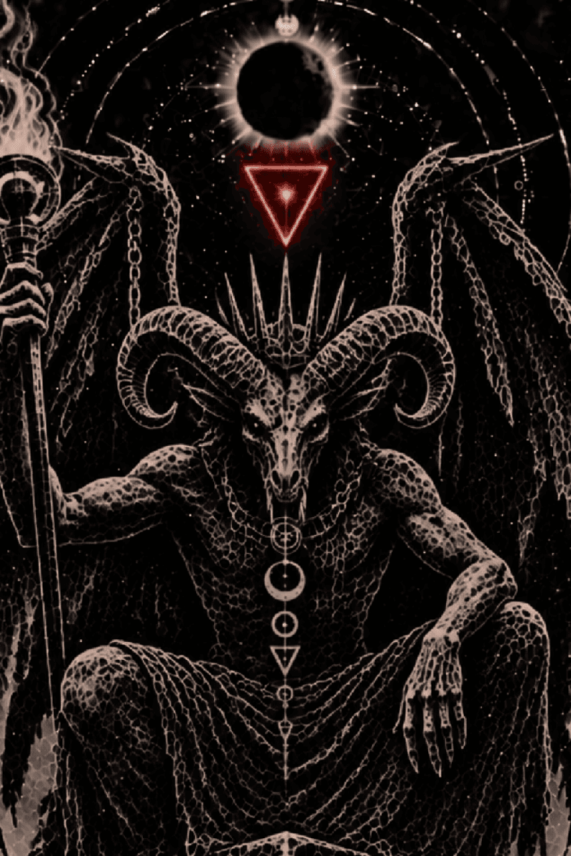 NS-T15 THE DEVIL — T-shirt, detail
